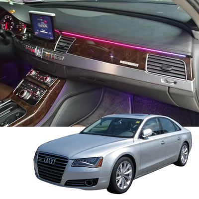 Ambient Light per Audi A8 D4, 256 Colori, APP