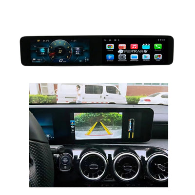 (PRENOTA) Autoradio per Mercedes Benz Classe A W177 12.3" + 12.3", Android, Bluetooth, CarPlay, Android Auto, 8/128GB Ram