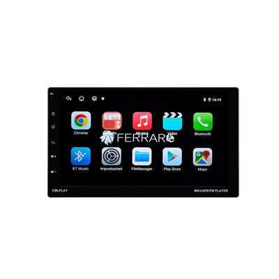 Autoradio per Fiat Grande Punto 1Din 9" | 2005-2009 | Android | Bluetooth | Estraibile | CarPlay | Android Auto | 2/4GB Ram