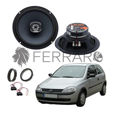 Hertz Kit 2 Casse | X 165 | Anteriori | Opel Corsa C