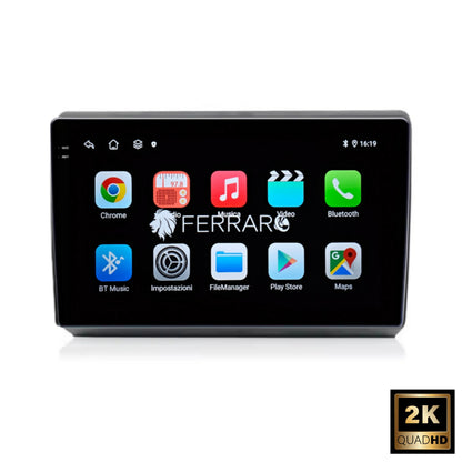 Autoradio per Volkswagen Caddy 9" 2K | 2005-2015 | Android | Bluetooth | CarPlay | Android Auto | 12/256GB Ram
