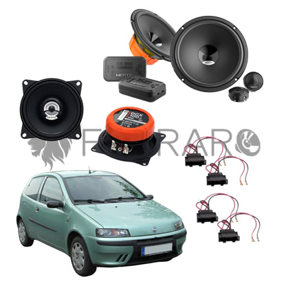 Hertz Kit 6 Casse | DSK 165.3 | DCX 100.3 | Ant/Post | Fiat Punto 188