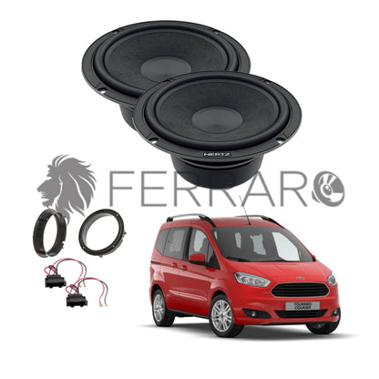 Hertz Kit 2 Casse | C 165L | Anteriori | Ford Tourneo da 2012-2021