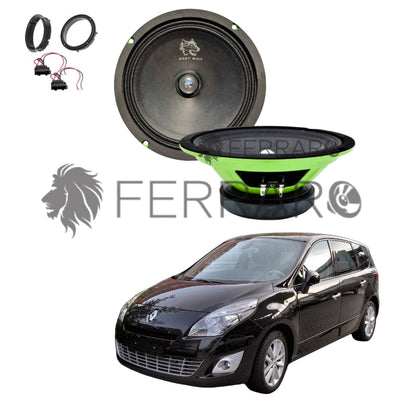 FerraroStore Kit 2 Altoparlanti | PV165.3 | Ant o Post | Renault Scenic III | 3ª Serie (2009-2016)