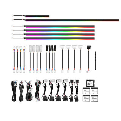 Ambient Light per Volkswagen VW T-Roc (2018-2022), 64 Colori RGB