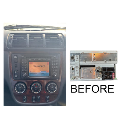 (PRENOTA) Autoradio per Mercedes ML W163 9" (2002-2005) Android, Bluetooth, CarPlay, Android Auto, 2GB/4GB/6GB/8GB Ram