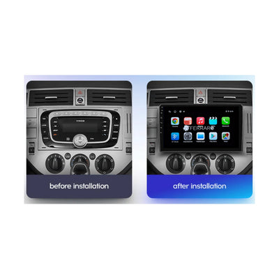 Autoradio per Ford Universale 9" | Anni in Descrizione | Android | Bluetooth | CarPlay | Android Auto | 2GB/4GB/6GB/8GB Ram