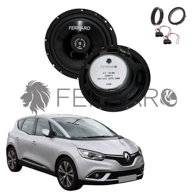 FerraroStore Kit 2 Altoparlanti | ASC-652PC | Ant o Post | Renault Scenic IV | 4ª Serie (Dal 2016>)