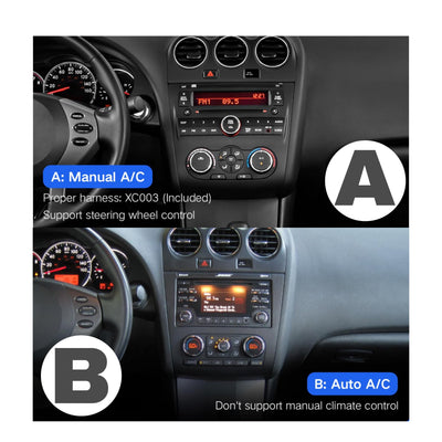 Autoradio per Nissan Altima 4 9" | 2006-2012 | Android | Bluetooth | CarPlay | Android Auto | 2GB/4GB/6GB/8GB Ram