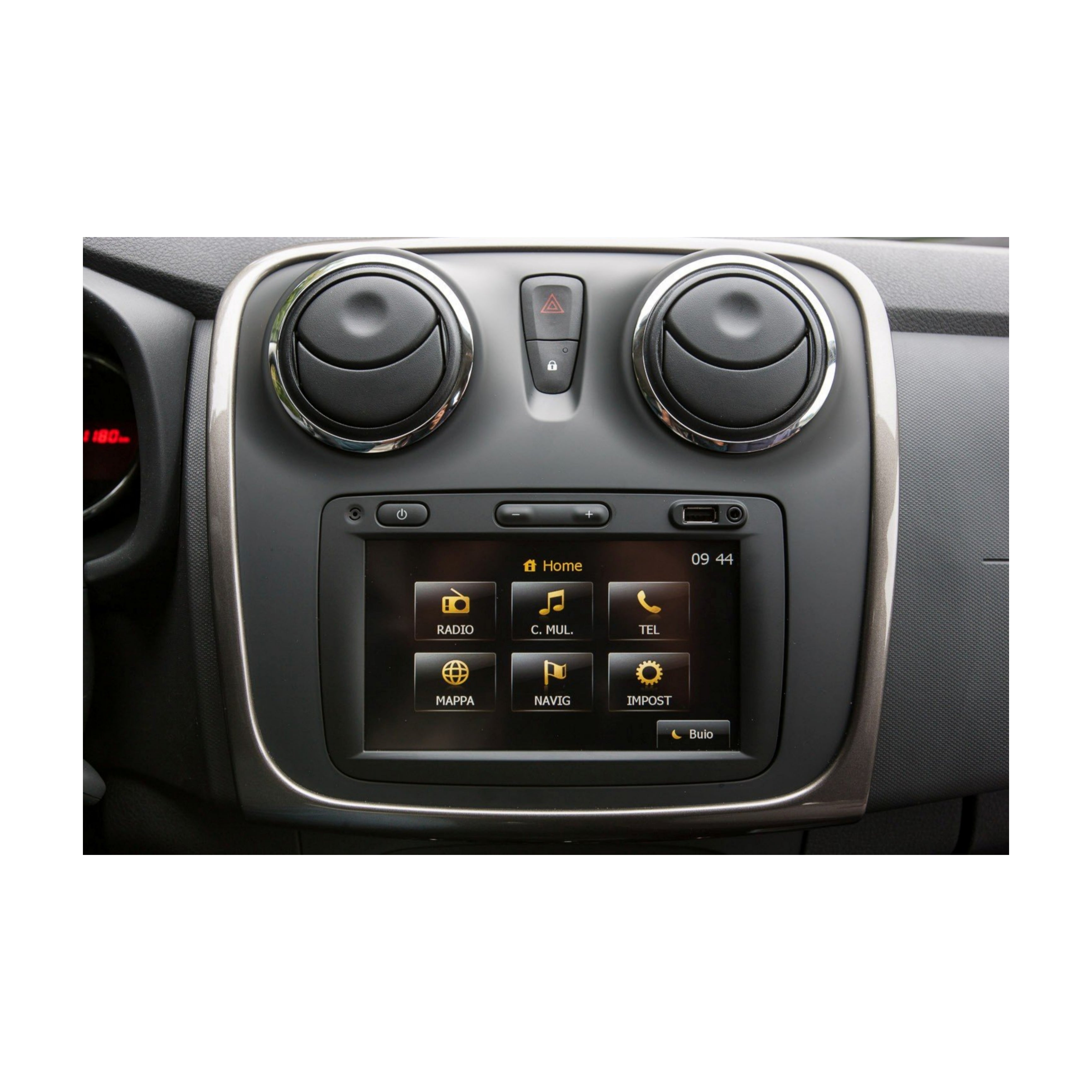 Autoradio per Logan | Sandero | Stepway Symbol 9" | 2012-2019 | Android | Bluetooth | CarPlay | Android Auto | 2GB/4GB/6GB/8GB Ram