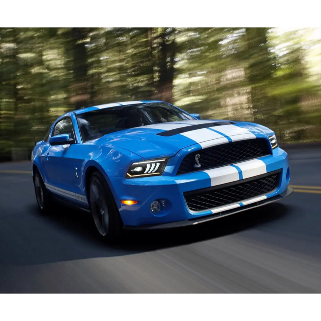 Fanali Anteriore Completo per Ford Mustang 5ª Serie (2005-2009) a LED