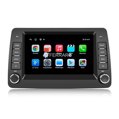 Autoradio per Fiat Panda 169 | 2ª Serie 7" | Android | Bluetooth | CarPlay | Android Auto | 2/64GB Ram