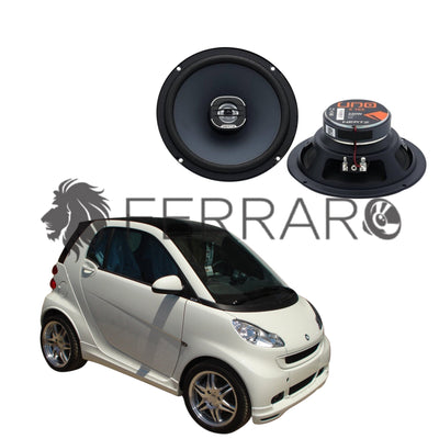 Hertz Kit 2 Casse | X 165 | Anteriori | Smart ForTwo 451