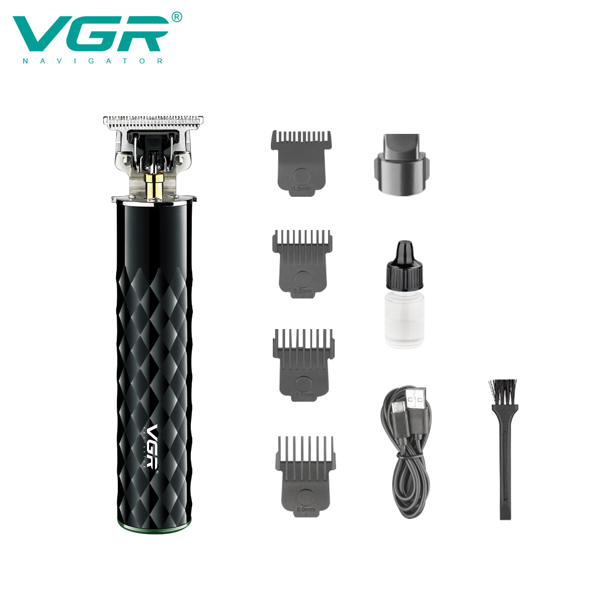 VGR Tagliacapelli, Batteria, Accessori V-170