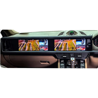 Autoradio per Porsche Cayenne 12.3" + 12.3" | 2010-2017 | Android | Bluetooth | CarPlay | Android Auto | 6/128GB Ram