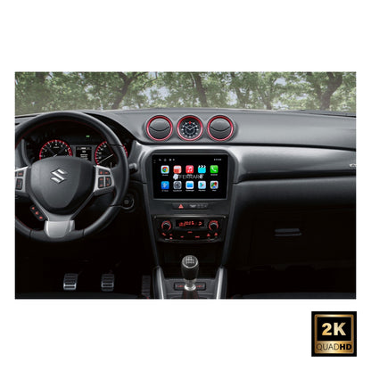Autoradio per Suzuki Vitara 3ª Serie 9" 2K | Dal 2015> | Android | Bluetooth | CarPlay | Android Auto | 12/256GB Ram