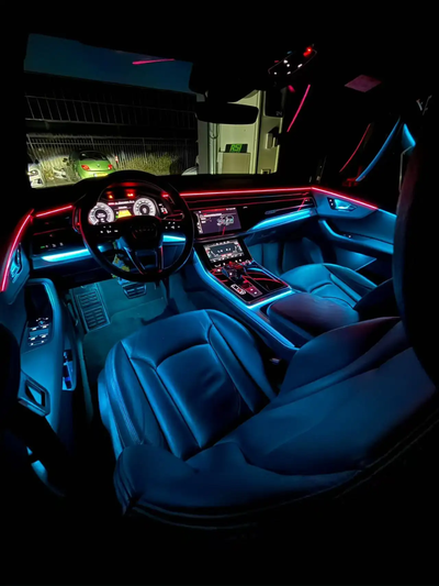 Ambient Light per Audi Q7 (2020-2025), 64 Colori RGB