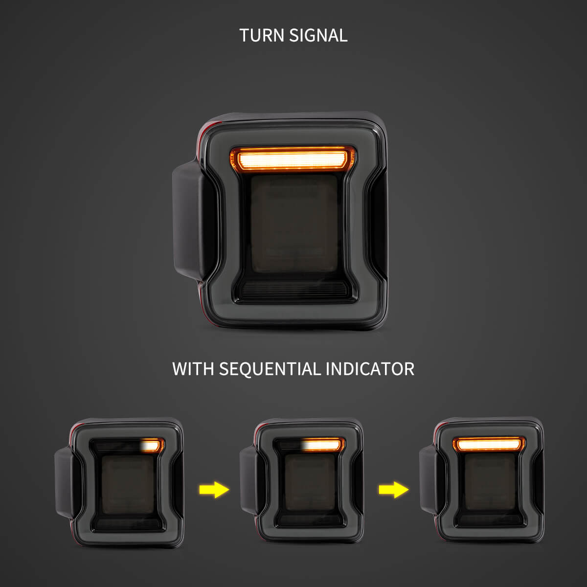 Fanali Posteriore Completo per Jeep Wrangler JL 4ª Serie (2017-2025) a LED