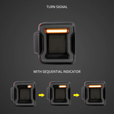 Fanali Posteriore Completo per Jeep Wrangler JL 4ª Serie (2017-2025) a LED