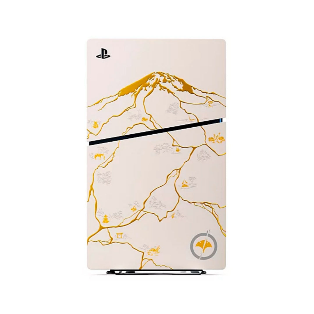 Sony PS5 Slim Ghost of Yotei Gold, Limited Edition | 1TB | White