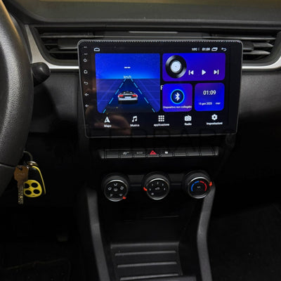 Autoradio per Renault Captur 9" 2K | 2019-2024 | Android | Bluetooth | CarPlay | Android Auto | 12/256GB Ram