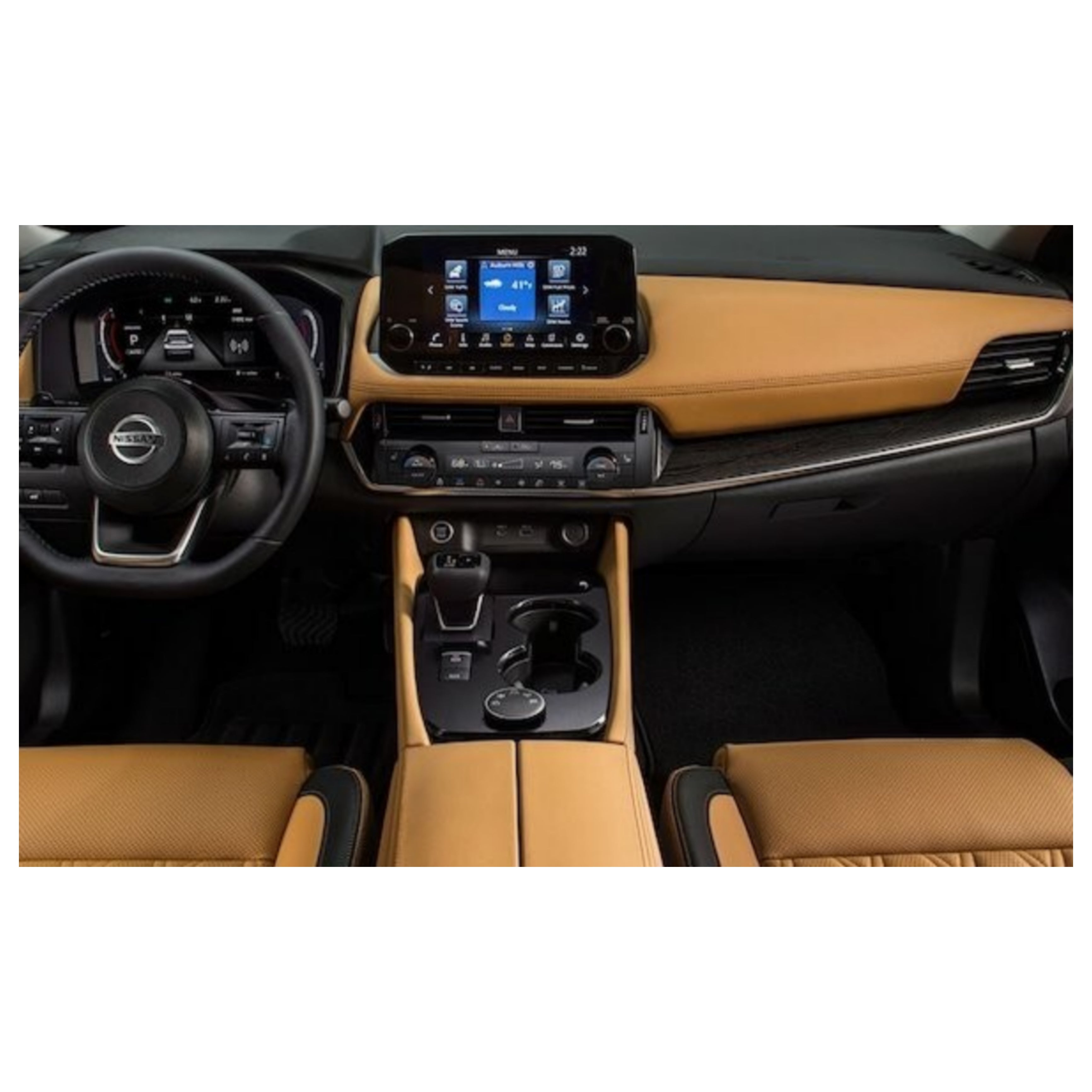 Kit Montaggio Autoradio 10.1"Pollici Nissan X-Trail (2021>) Mascherina, Cablaggio Autoradio Android
