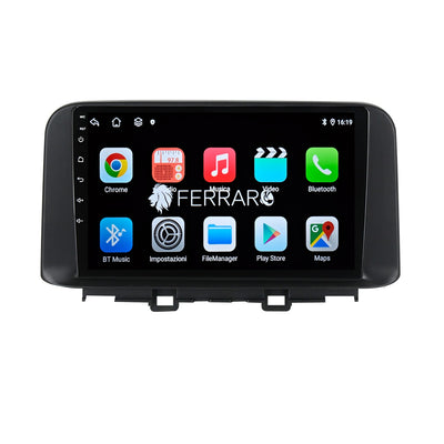 Autoradio per Hyundai Kona Kauai 10.1" | 2017-2020 | Android | Bluetooth | CarPlay | Android Auto | 2GB/4GB/8GB Ram