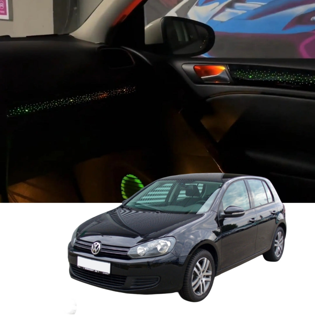 Ambient Light per Volkswagen Golf 6, VI (2008-2012), 64 Colori RGB