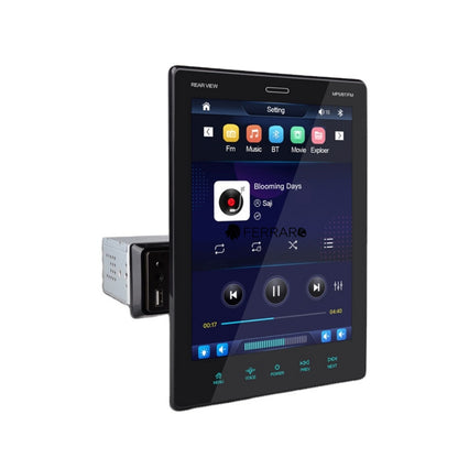 Autoradio Universale Fisso | 1Din 10" Pollici | Estraibile e Ruotabile | Android | Bluetooth | CarPlay | Android Auto | 2/64GB Ram