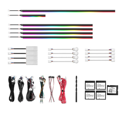 Ambient Light per BMW Serie 2, F22, F23, M240i (2013-2019), 64 Colori RGB