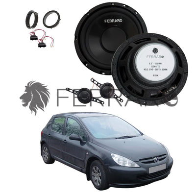 FerraroStore Kit 2 Altoparlanti | ASK-165.2 | Anteriori | Peugeot 307