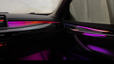 Ambient Light per BMW X5, X6 F15, F16, 256 Colori, APP