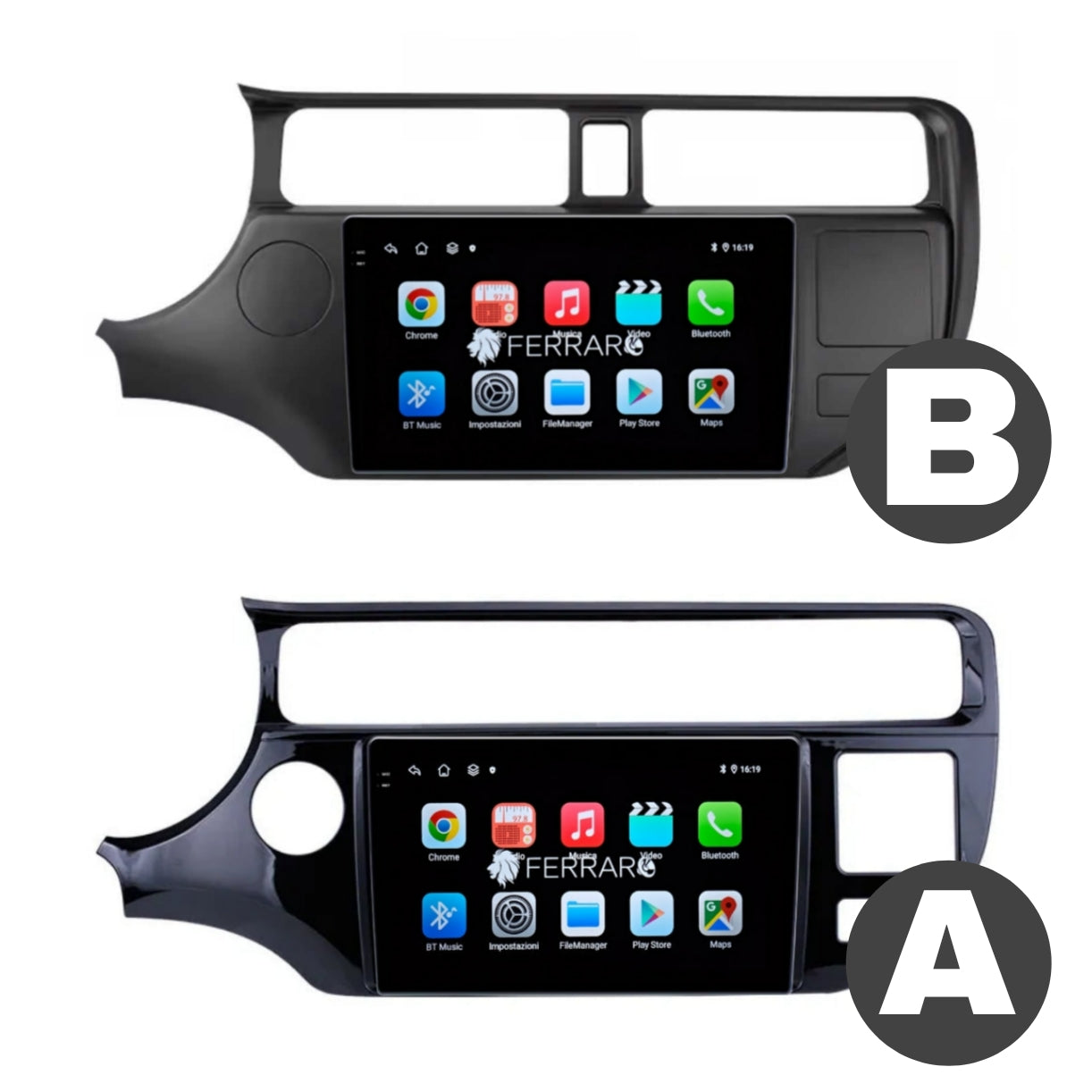 Autoradio per Kia Rio 9" 2K (2011-2015) Android, Bluetooth, CarPlay, Android Auto, 12/256GB Ram