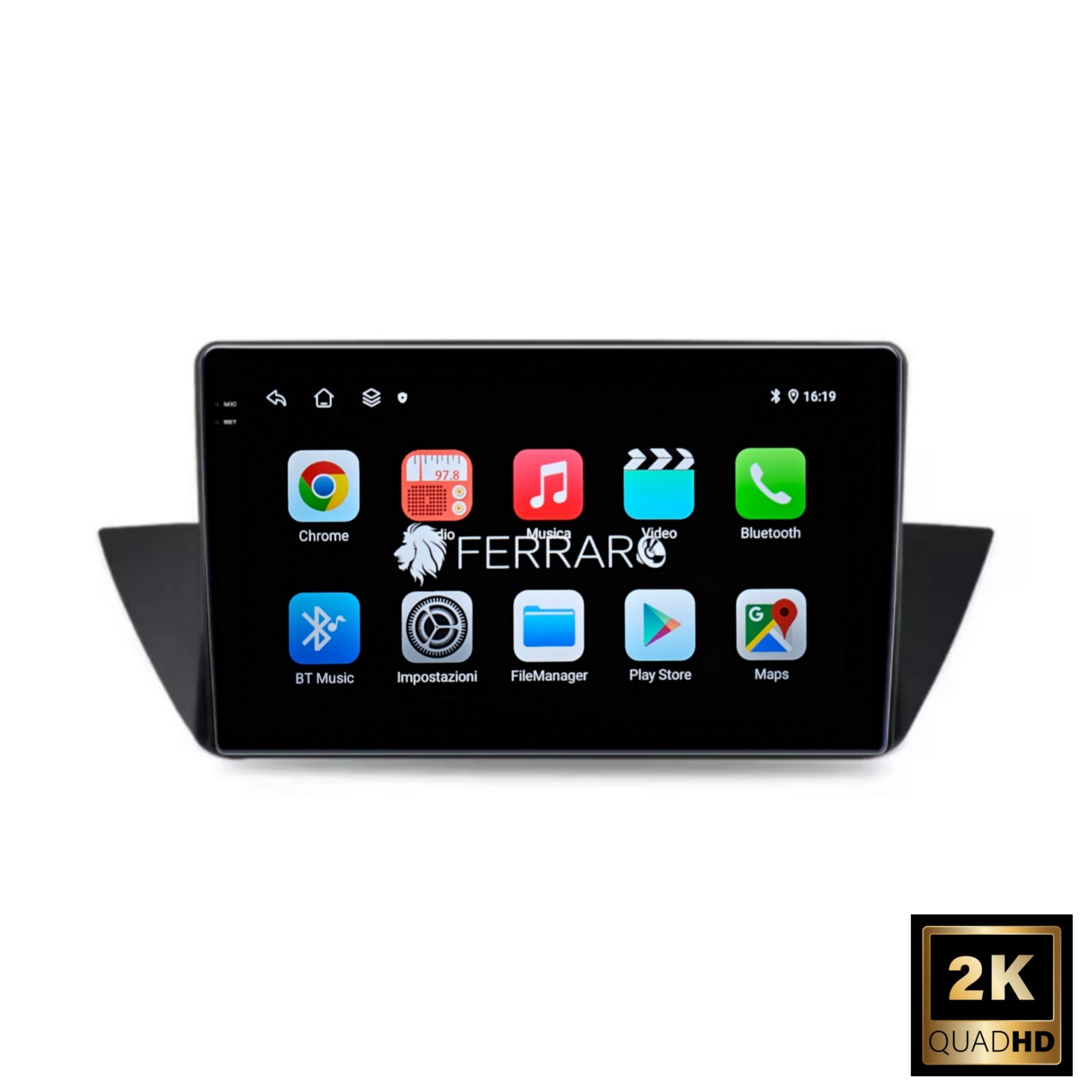 Autoradio per BMW X1 E84 10.1" 2K | 2009-2015 | Android | Bluetooth | CarPlay | Android Auto | 4/64GB Ram