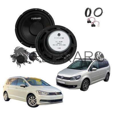 FerraroStore Kit 2 Altoparlanti | ASK-165.2 | Anteriori | VW Touran 1ª e 2ª Serie (2003-2024)