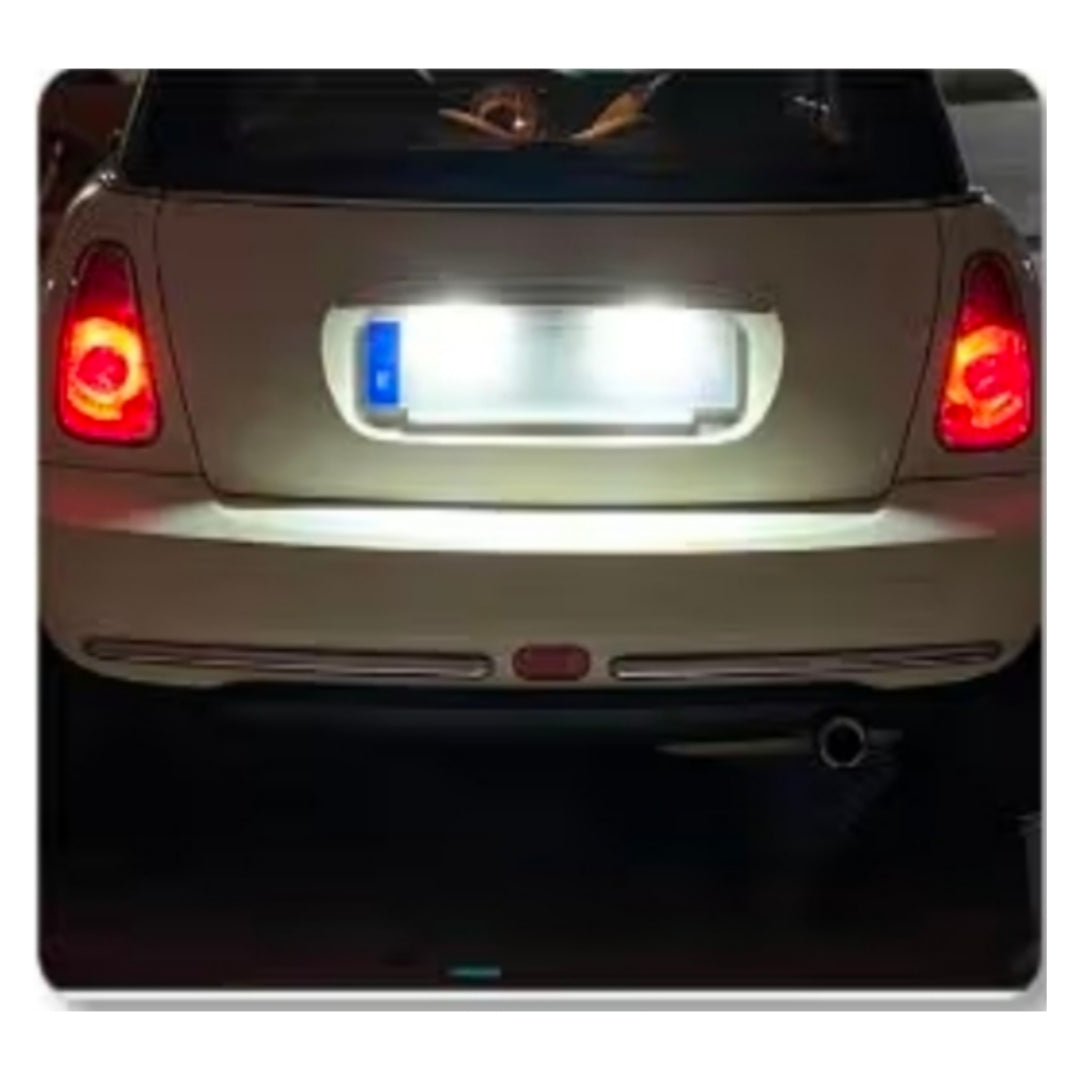 Set Luci Targa a Led per BMW Mini Cooper R50, R52, R53, Plug and Play