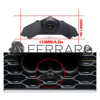 Telecamera Frontale per Audi Q3 (2020-2024) | AHD, 1920x1080 | 170° Gradi