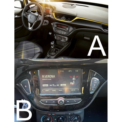 Autoradio per Opel Adam, Corsa E 9" (Dal 2012+) Android, Bluetooth, CarPlay, Android Auto, 2GB/4GB/6GB/8GB Ram