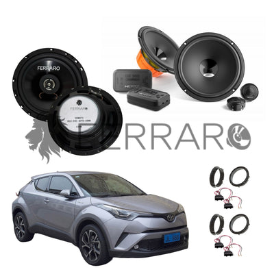 Hertz Kit 6 Casse | DSK 165.3 | ASC-652PC | Ant/Post | Toyota C-HR (Dal 2016>)