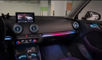 Ambient Light per Audi A3, S3, RS3 (2013-2020), 64 Colori RGB