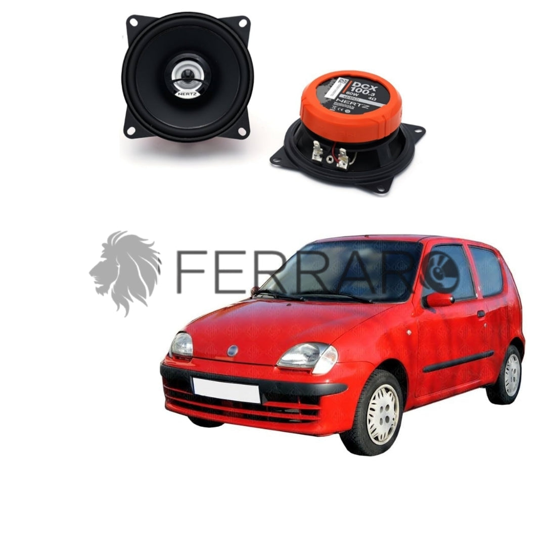 Hertz Kit 2 Casse DCX 100.3, Anteriori, Fiat 600 / Seicento