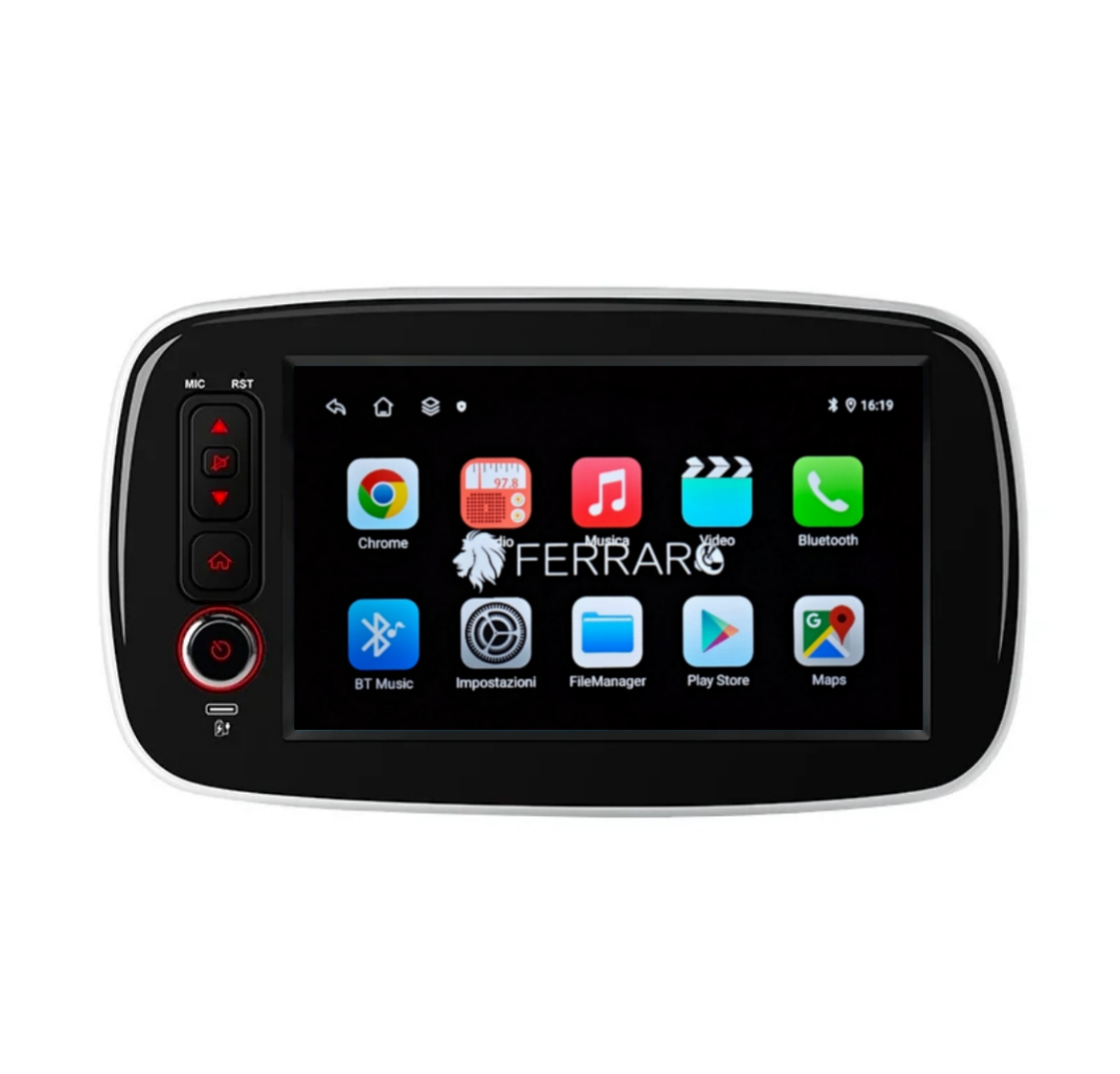 Autoradio per Smart 453 8" | 2014-2020 | Android | Bluetooth | CarPlay | Android Auto | 2GB/4GB Ram