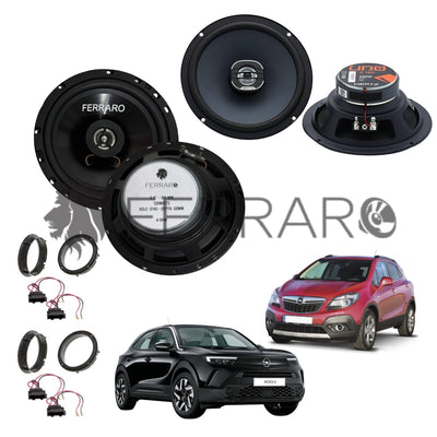 FerraroStore Kit 4 Casse | X 165 | ASC-652PC | Ant/Post | Opel Mokka (2012-2024)