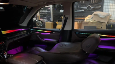 Ambient Light per BMW X5, X6 F15, F16, 256 Colori, APP