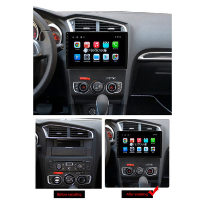 Autoradio per Citroen DS4 10.1 " | 2011 - 2014 | Android | Bluetooth | CarPlay | Android Auto | 2GB/4GB/8GB Ram