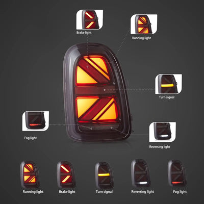 Fanali Posteriore Completo per BMW Mini Countryman F60 (2017-2023) a LED