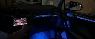Ambient Light per Volkswagen VW Tiguan (2017-2023), 256 Colori, APP