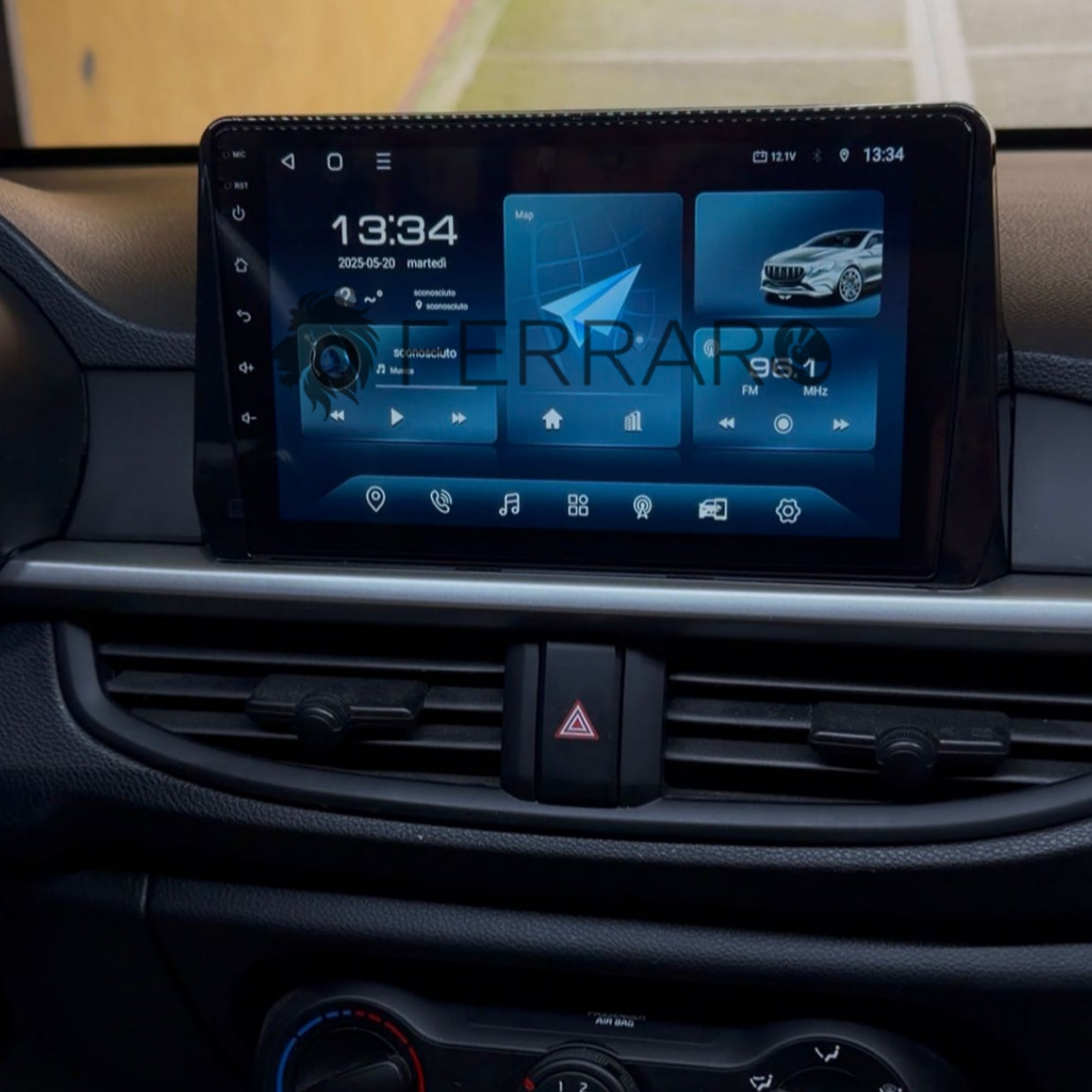 Autoradio per Kia Picanto 9" 2K | 2017-2020 | Android | Bluetooth | CarPlay | Android Auto | 12/256GB Ram