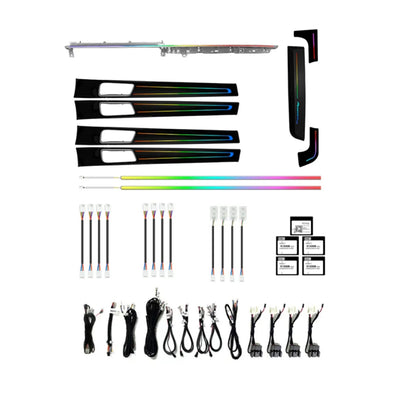 Ambient Light per Porsche Panamera (2017-2023), 64 Colori RGB