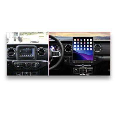 Autoradio per Jeep Wrangler 4 JL 16.2" 2K | 2017-2025 | Android | Bluetooth | CarPlay | Android Auto | 6/128GB Ram